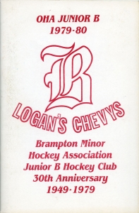 Brampton Chevys 1979-80 game program