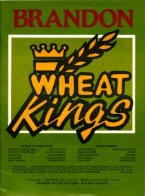Brandon Wheat Kings Game Program