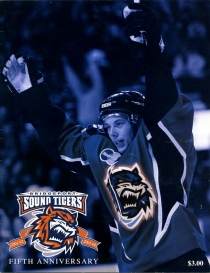 Bridgeport Sound Tigers 2005-06 game program