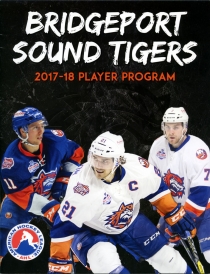 Bridgeport Sound Tigers 2017-18 game program
