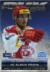 Brno Kometa 2012-13 game program