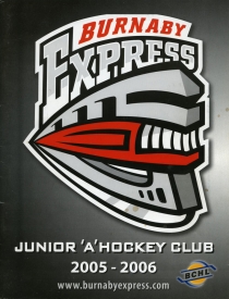 Burnaby Express 2005-06 game program