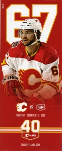 Calgary Flames Game Program