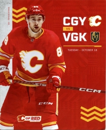 Calgary Flames 2022-23 game program