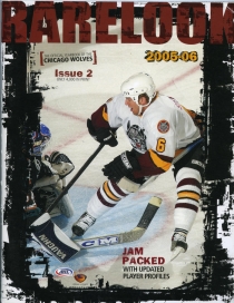 Chicago Wolves 2005-06 game program
