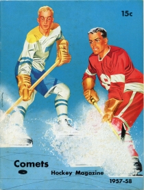 Clinton Comets 1957-58 game program