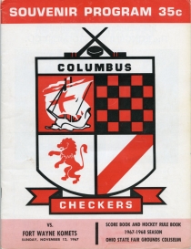 Columbus Checkers Game Program