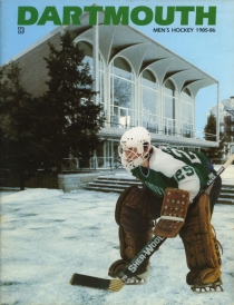 Dartmouth College 1985-86 game program