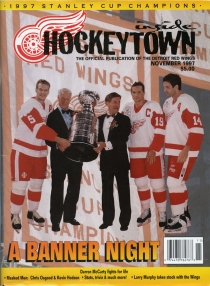 Detroit Red Wings 1997-98 game program