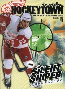 Detroit Red Wings 1999-00 game program