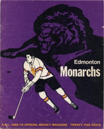 Edmonton Monarchs Game Program