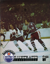 Edmonton Oilers 1976-77 game program