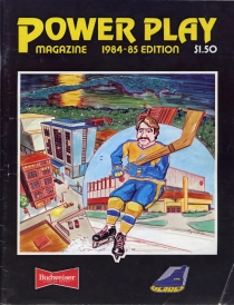 Erie Golden Blades 1984-85 game program