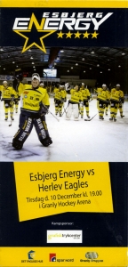 Esbjerg EfB Ishockey Game Program
