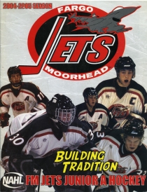 Fargo-Moorhead Jets Game Program