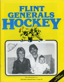 Flint Generals 1983-84 game program