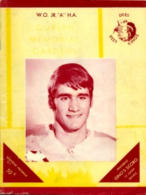 Guelph Beef Kings 1969-70 game program