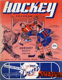 Hershey Bears 1950-51 game program