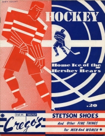 Hershey Bears 1952-53 game program