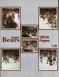 Hershey Bears 1983-84 game program
