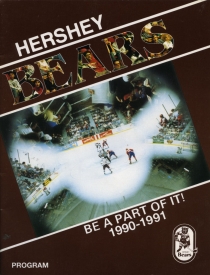 Hershey Bears 1990-91 game program