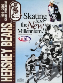 2000-01 Hershey Bears AHL Hockey Schedule !! Klick Lewis, Coca-Cola & US  Airways