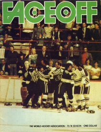 Houston Aeros 1973-74 game program