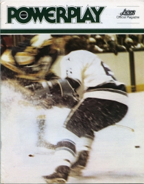 Houston Aeros 1977-78 game program