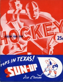 Houston Huskies 1948-49 game program