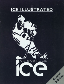 Indianapolis Ice 1988-89 game program