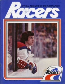 Indianapolis Racers 1977-78 game program