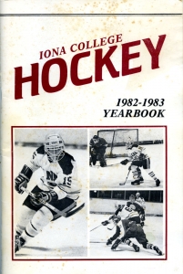 Iona College 1982-83 game program