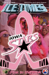 Iowa Stars Game Program