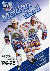 JyP HT Jyvaskyla 1994-95 game program