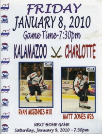 Kalamazoo Wings 2009-10 game program