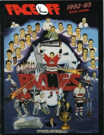 Kansas City Blades 1992-93 game program