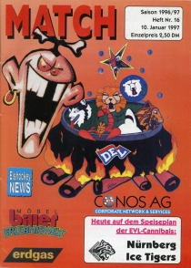 Landsberg EV 1996-97 game program