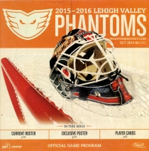 Lehigh Valley Phantoms 2015-16 game program