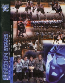 Lincoln Stars 2001-02 game program