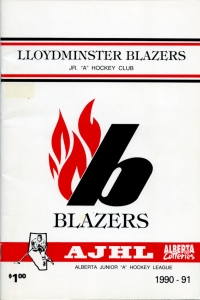 Lloydminster Blazers 1990-91 game program
