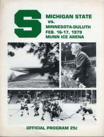 Michigan State University 1978-79 game program