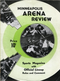 Minneapolis Millers 1937-38 game program