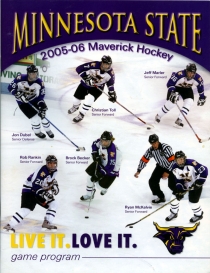 Minnesota State U - Mankato 2005-06 game program
