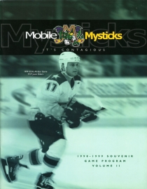 Mobile Mysticks 1998-99 game program