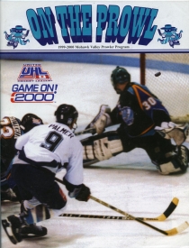 Mohawk Valley Prowlers 1999-00 game program