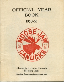 Moose Jaw Canucks 1950-51 game program