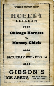Munsey Chiefs Game Program