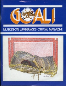 Muskegon Lumberjacks 1988-89 game program