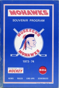 Muskegon Mohawks 1973-74 game program