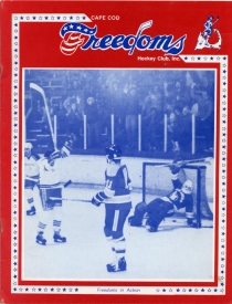 New Hampshire/Cape Cod Freedoms 1978-79 game program